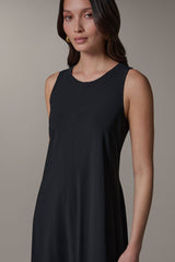 Donna Karan | SLEEVELESS MIDI TRAPEZE DRESS