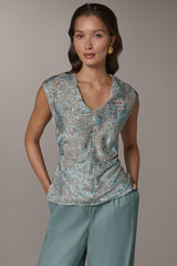 Donna Karan | DOT BURNOUT TOP