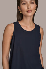 Donna Karan | THE MODERN TRAVEL SLEEVELESS SWING TANK