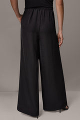 Donna Karan | EXTRA HIGH-RISE PLEATED RELAXED PULL-ON PANT