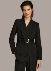Donna Karan | BELTED BLAZER