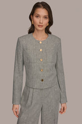 Donna Karan | CROPPED LADY JACKET