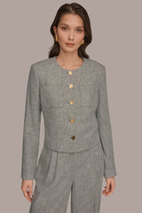 Donna Karan | CROPPED LADY JACKET