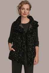Donna Karan | SEQUIN VEST