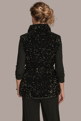 Donna Karan | SEQUIN VEST