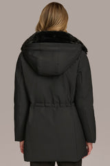 Donna Karan | FAUX FUR LINED PUFFER