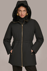 Donna Karan | FAUX FUR LINED PUFFER