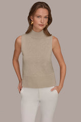 Donna Karan | SLEEVELESS A-LINE SWEATER