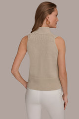Donna Karan | SLEEVELESS A-LINE SWEATER