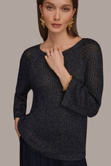 Donna Karan | BOAT NECK DOLMAN SWEATER