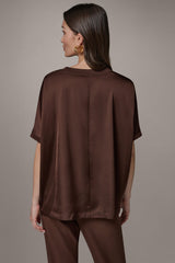Donna Karan | DOLMAN SLEEVE BLOUSE