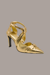 Donna Karan | PHIA METALLIC STRAPPY PUMP
