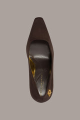 Donna Karan | SAVITA LOGO-EMBELLISHED HIGH PUMP
