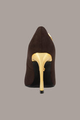 Donna Karan | SAVITA LOGO-EMBELLISHED HIGH PUMP