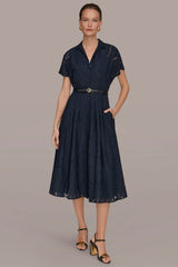 Donna Karan | SHORT-SLEEVE SHIRT DRESS