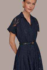 Donna Karan | SHORT-SLEEVE SHIRT DRESS