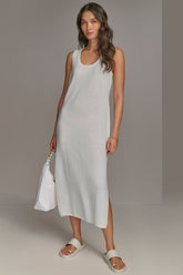 Donna Karan | CASHMERE SLEEVELESS MIDI TANK DRESS