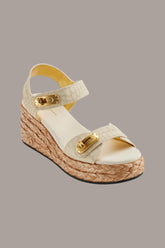 Donna Karan | CEBRINA SLING WEDGE ESPADRILLE