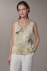 Donna Karan | SLEEVELESS FLORAL CAMI