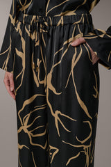 Donna Karan | EXTRA HIGH-RISE WIDE-LEG PULL-ON PANT