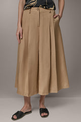 Donna Karan | EXTRA HIGH-RISE WIDE-LEG CULOTTE