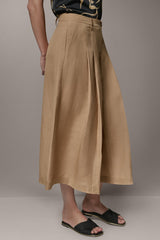 Donna Karan | EXTRA HIGH-RISE WIDE-LEG CULOTTE