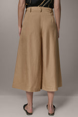 Donna Karan | EXTRA HIGH-RISE WIDE-LEG CULOTTE
