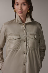Donna Karan | LONG SLEEVE SHIRT JACKET