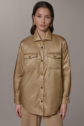 Donna Karan | LONG SLEEVE SHIRT JACKET
