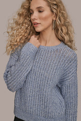 Donna Karan | OPEN-STITCH SWEATER
