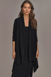 Donna Karan | CASHMERE LONG SLEEVE CARDIGAN