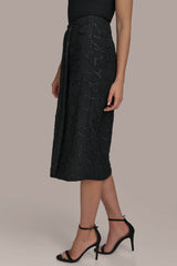 Donna Karan | FAUX WRAP SKIRT