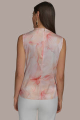 Donna Karan | PART SLEEVELESS WITH HARDWARE WAIST