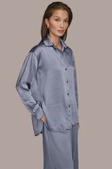 Donna Karan | SATIN SHIRT