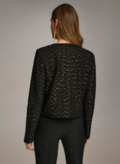 Donna Karan | FOIL POPCORN JACKET