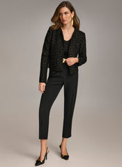 Donna Karan | FOIL POPCORN JACKET