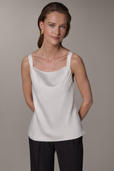Donna Karan | SATIN BLOUSE