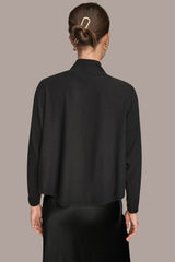 Donna Karan | MOCK-NECK TOP