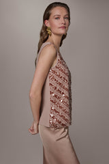 Donna Karan | SEQUIN CAMISOLE