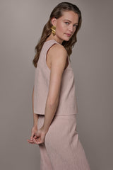Donna Karan | CROPPED BLOUSE