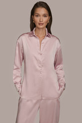 Donna Karan | SATIN SHIRT
