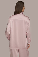 Donna Karan | SATIN SHIRT