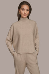 Donna Karan | MOCK-NECK TOP