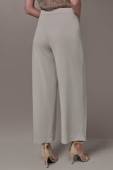 Donna Karan | EXTRA HIGH-RISE WRAP OVERLAY RELAXED PANT