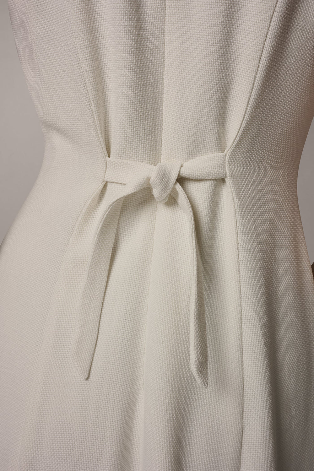 Donna Karan | SLEEVELESS CROSS-FRONT MIDI HALTER DRESS
