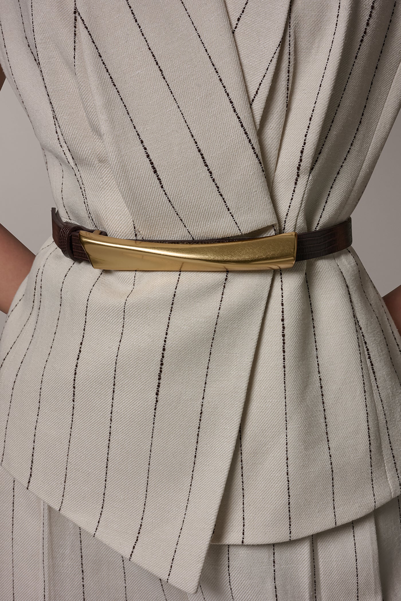 Donna Karan | PINSTRIPE VEST