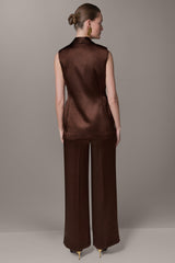 Donna Karan | ONE BUTTON SUIT VEST