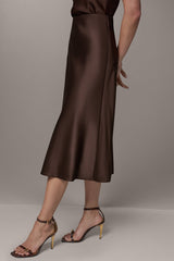 Donna Karan | MIDI BIAS SKIRT