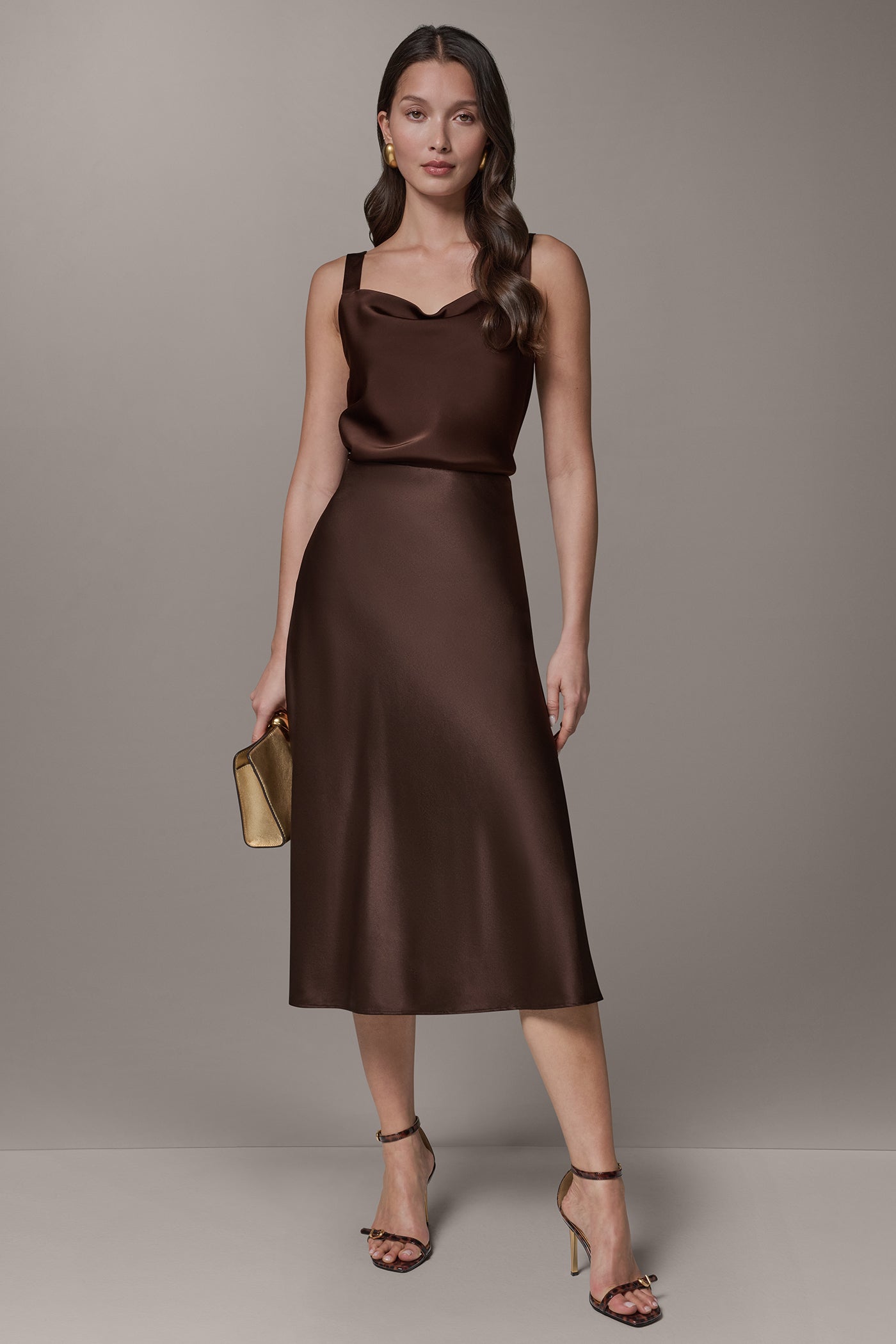 Donna Karan | MIDI BIAS SKIRT
