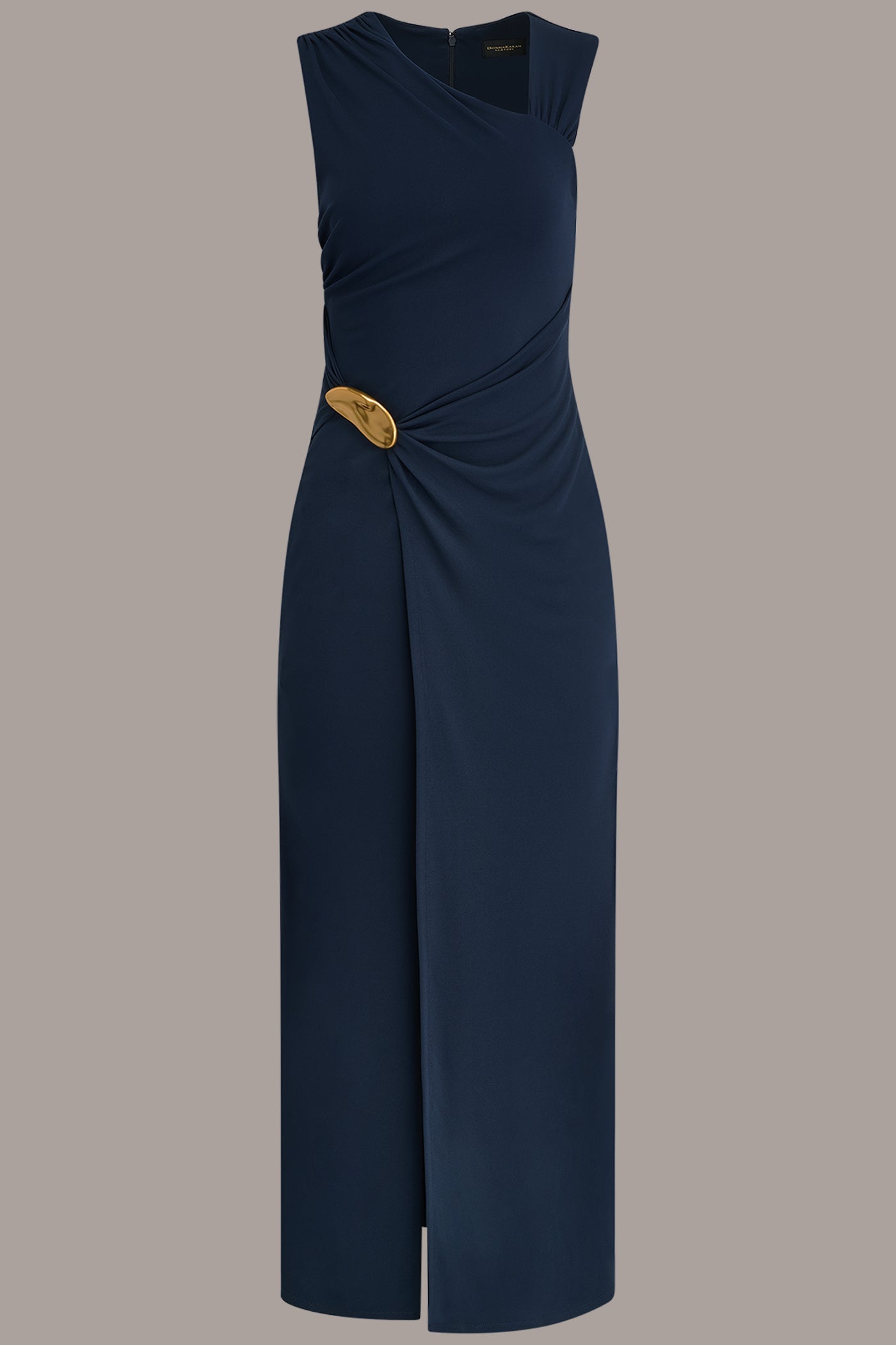 Donna Karan | SLEEVELESS ASYMMETRIC GOWN